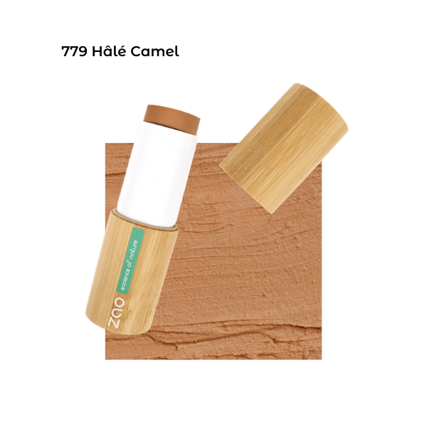 Fond de teint stick Hâlé Camel 101779 visu - Zao Makeup