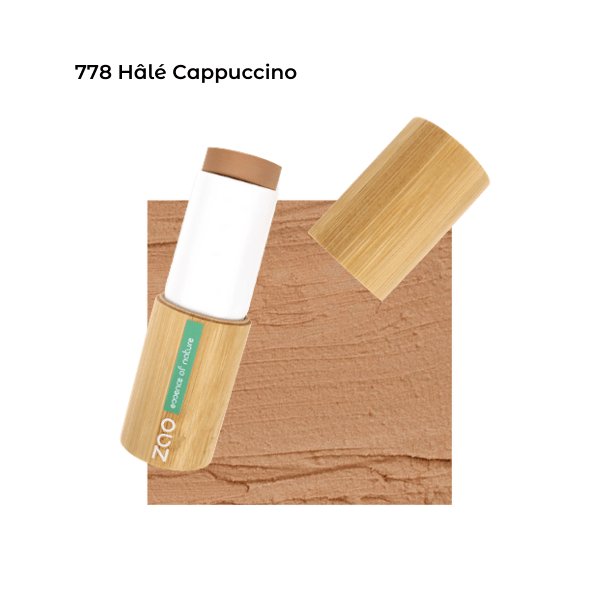Fond de teint stick Hâlé Cappuccino101778 visu - Zao Makeup